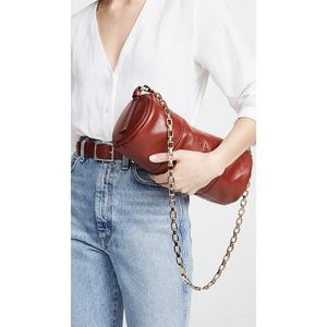 MANU Atlier Cylinder Shoulder Bag in Redbole
